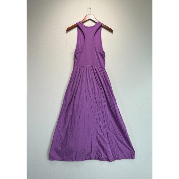 XIRENA Women's Flynn Sleeveless Racerback Midi Dress Purple Lilac Stretch Size M - Picture 12 of 12